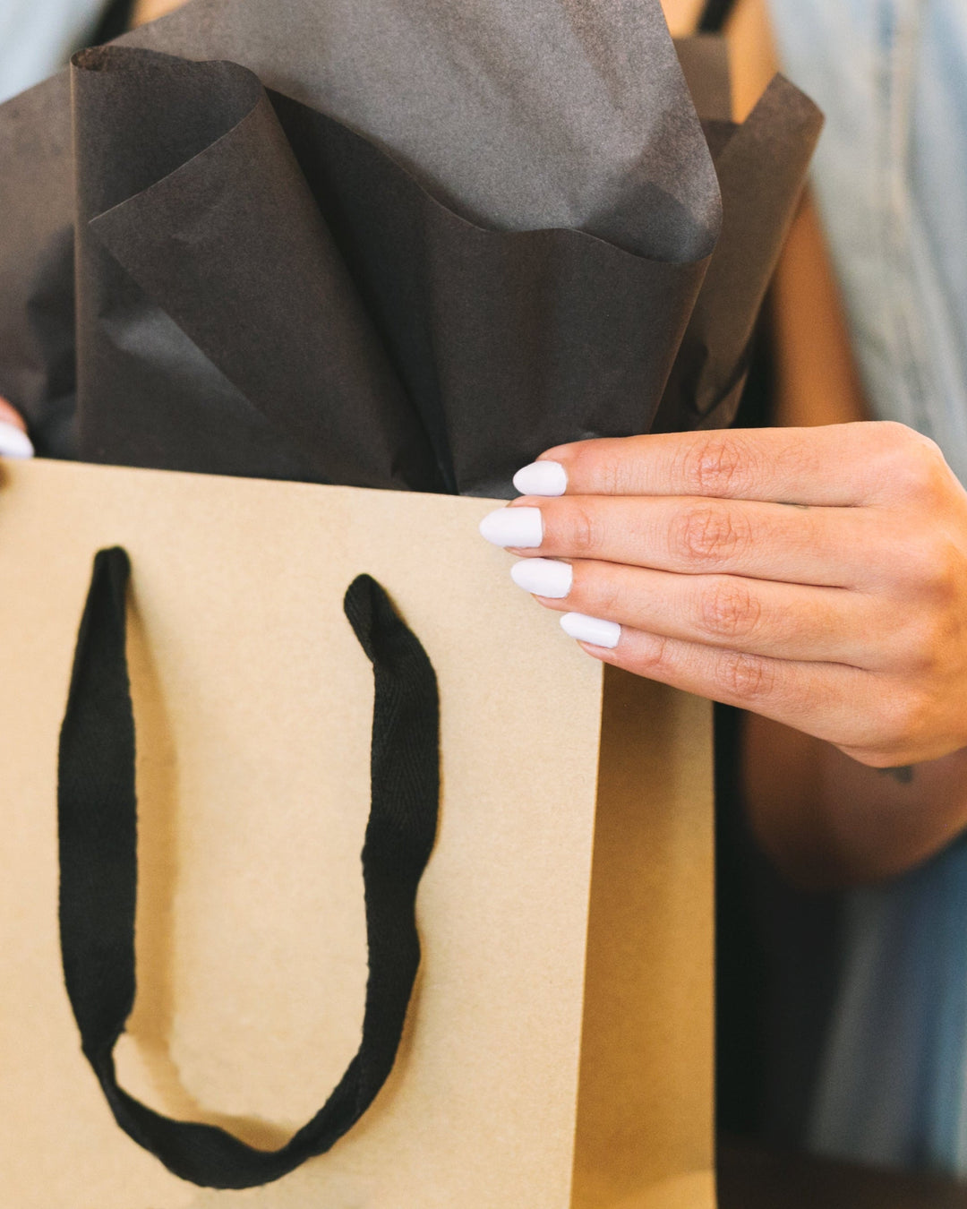 shopping gift wrap