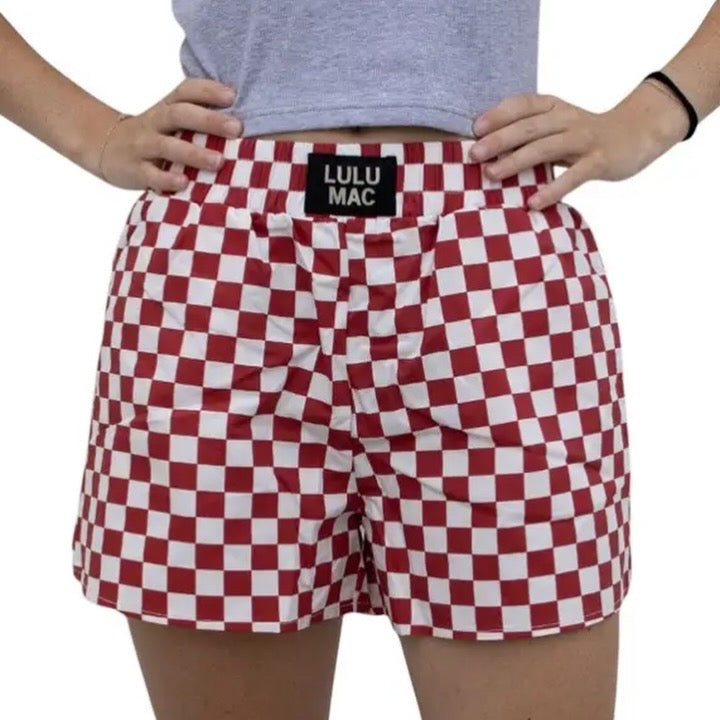 Lulu Mac Check Boxer Short