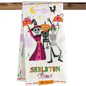Kitchen Towel - Skeleton Krewe
