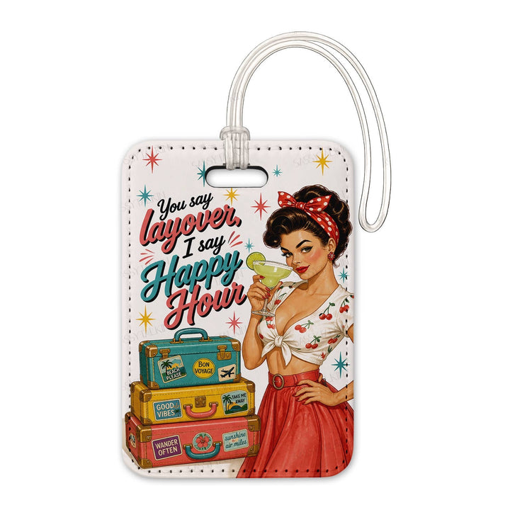 Sassy Girl Luggage Tags