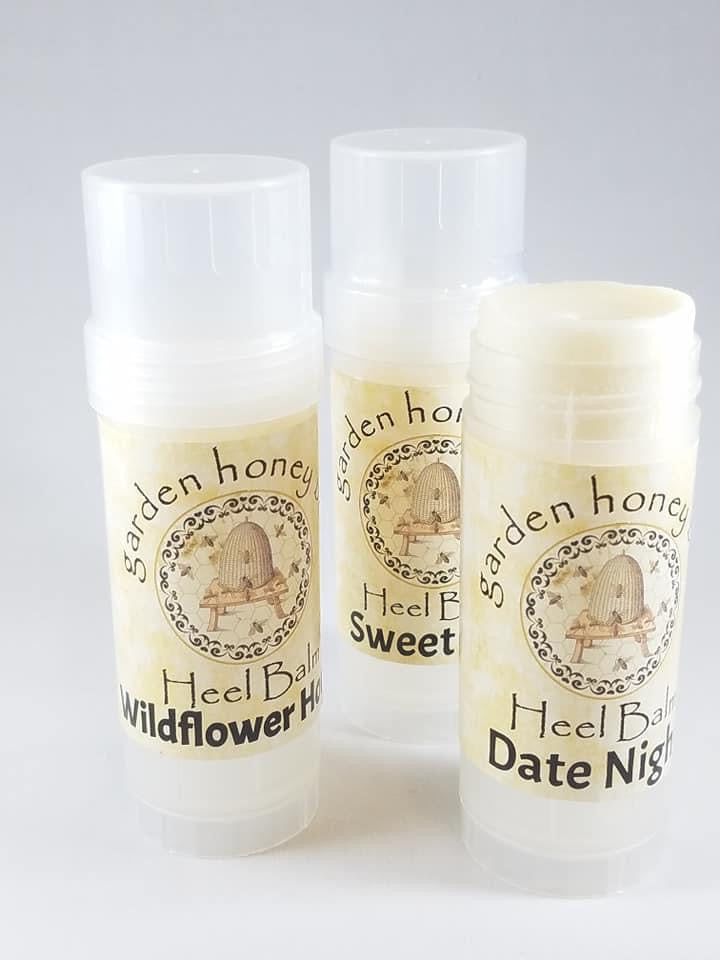 Garden Honey Bee - Beeswax Heel Balm