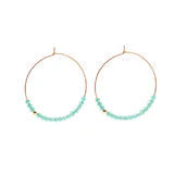 Sprinkle Hoops-Salty Beads