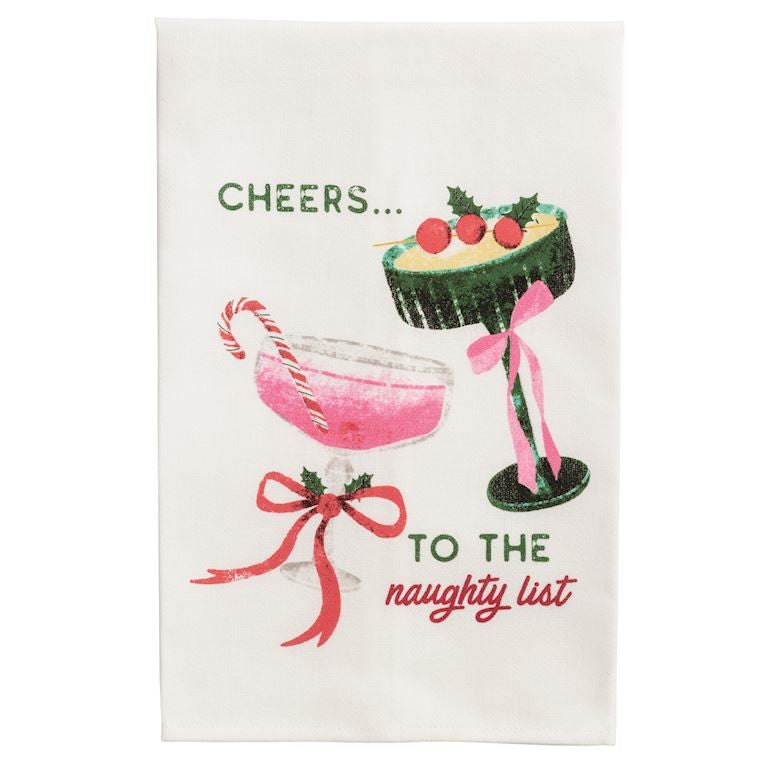 Cheers Cocktails Bar Towels