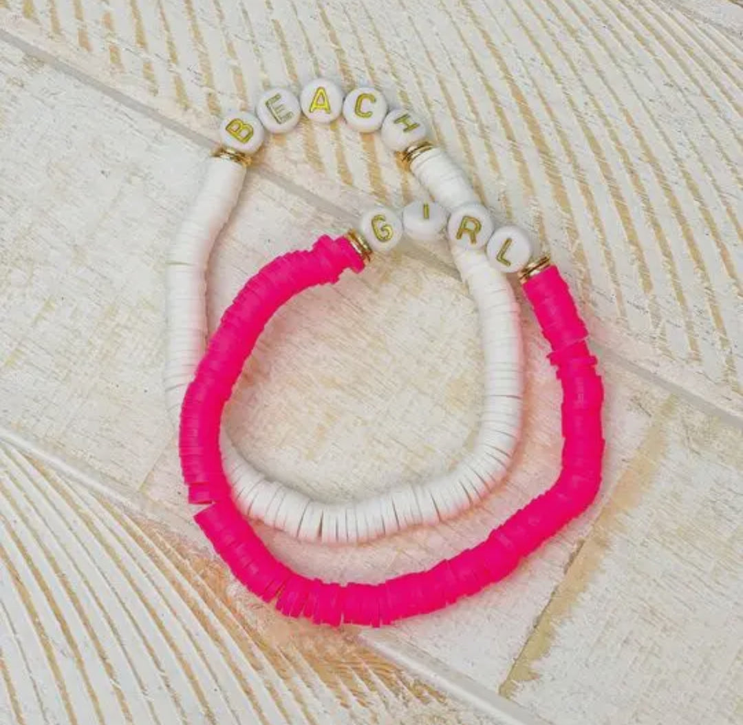 Beach Girl Stretch Bracelet Set