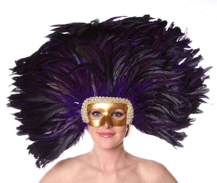 CoQue Headdress w-RemoveableMask 14x20 inch