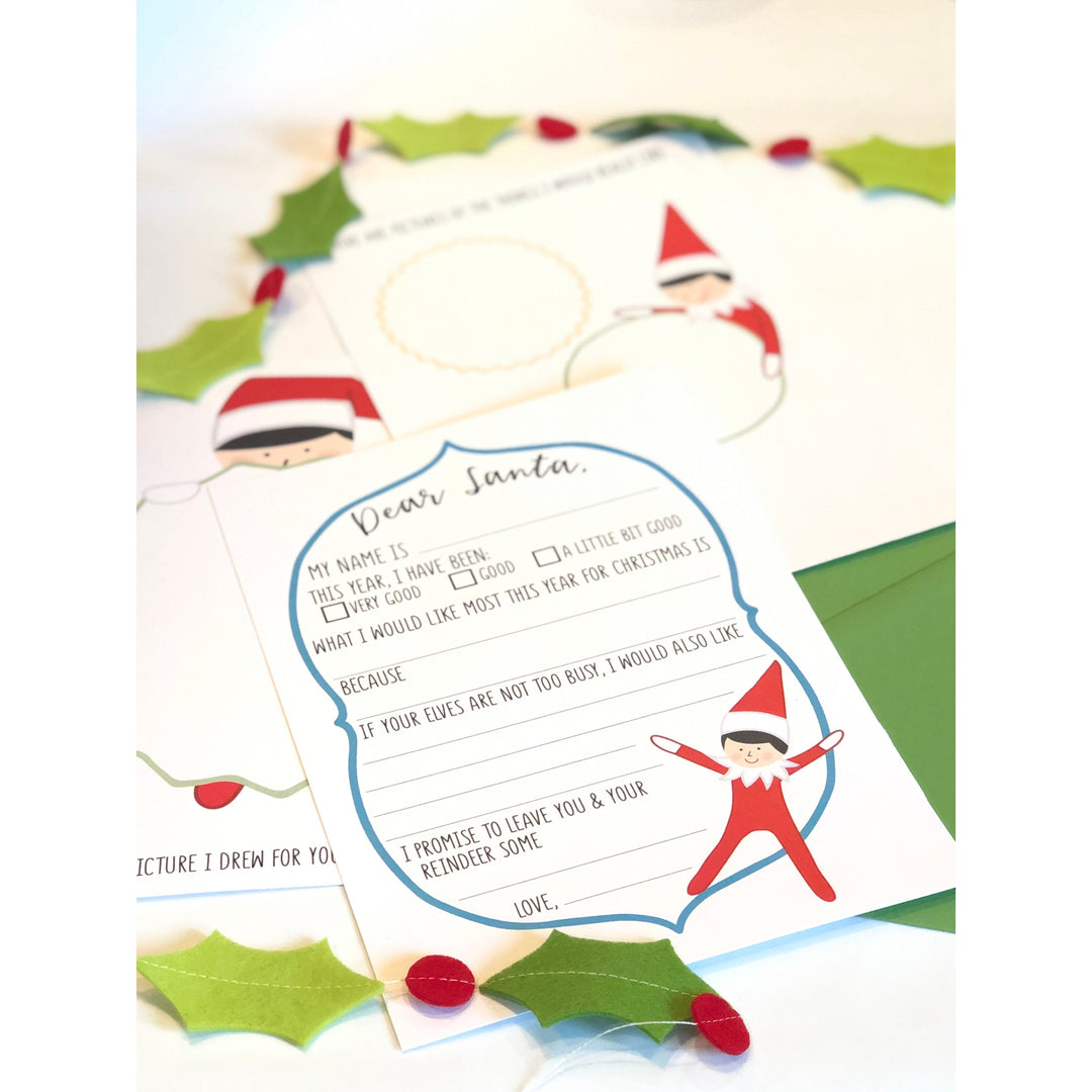 Elf on the Dear Santa Letter