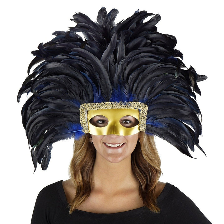 CoQue Headdress w-RemoveableMask 14x20 inch