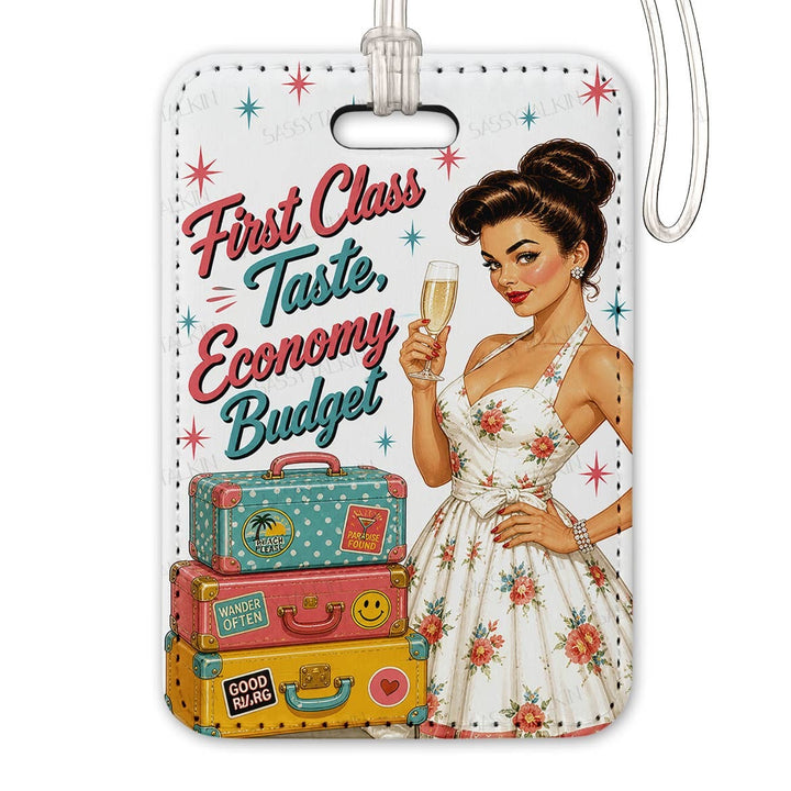 Sassy Girl Luggage Tags