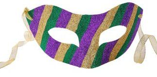 Masquerade Mask PGG Stripes