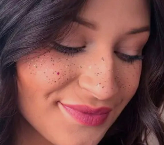 Mardi Gras Face Sparkles | Face Freckles