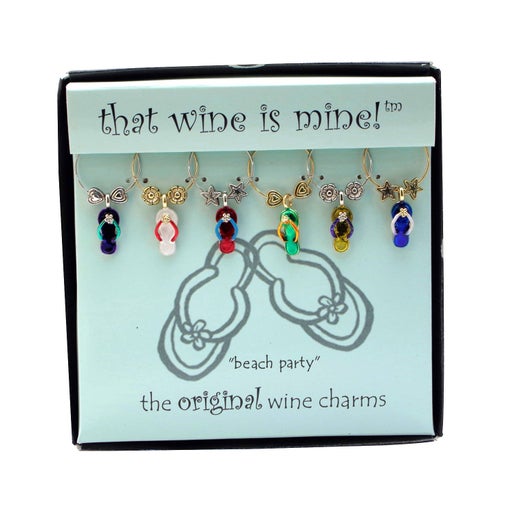 That Wine Is Mine set of 6 original wine charms
