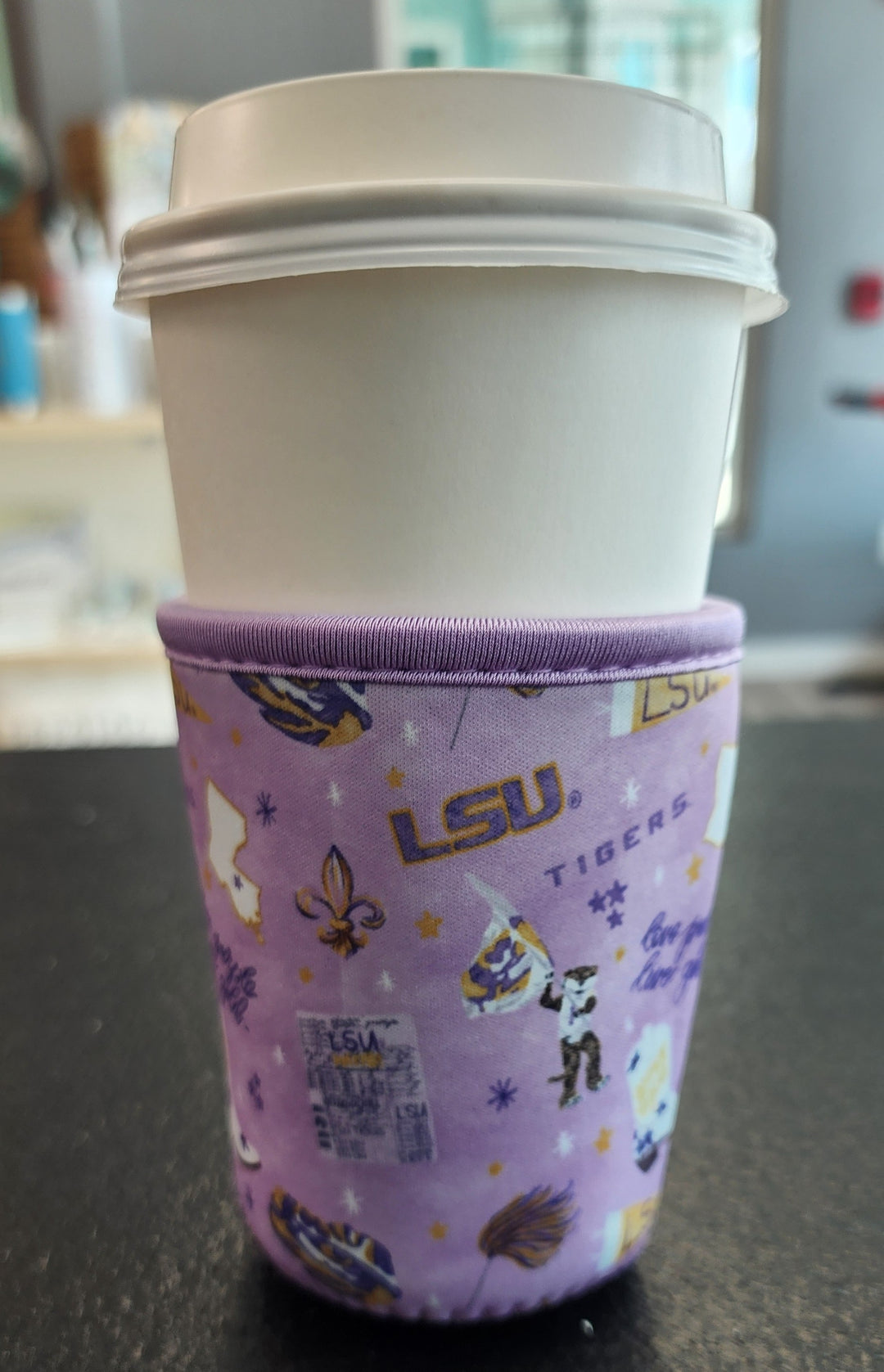 LSU Coffee Sleeve