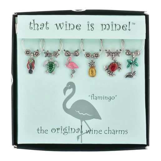 That Wine Is Mine set of 6 original wine charms