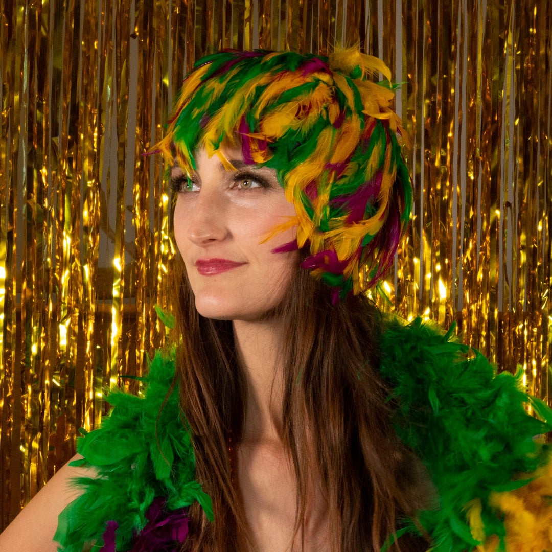 Hackle Feather Wig
