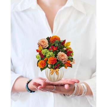 Mini Pumpkin Spice Pop-up Card