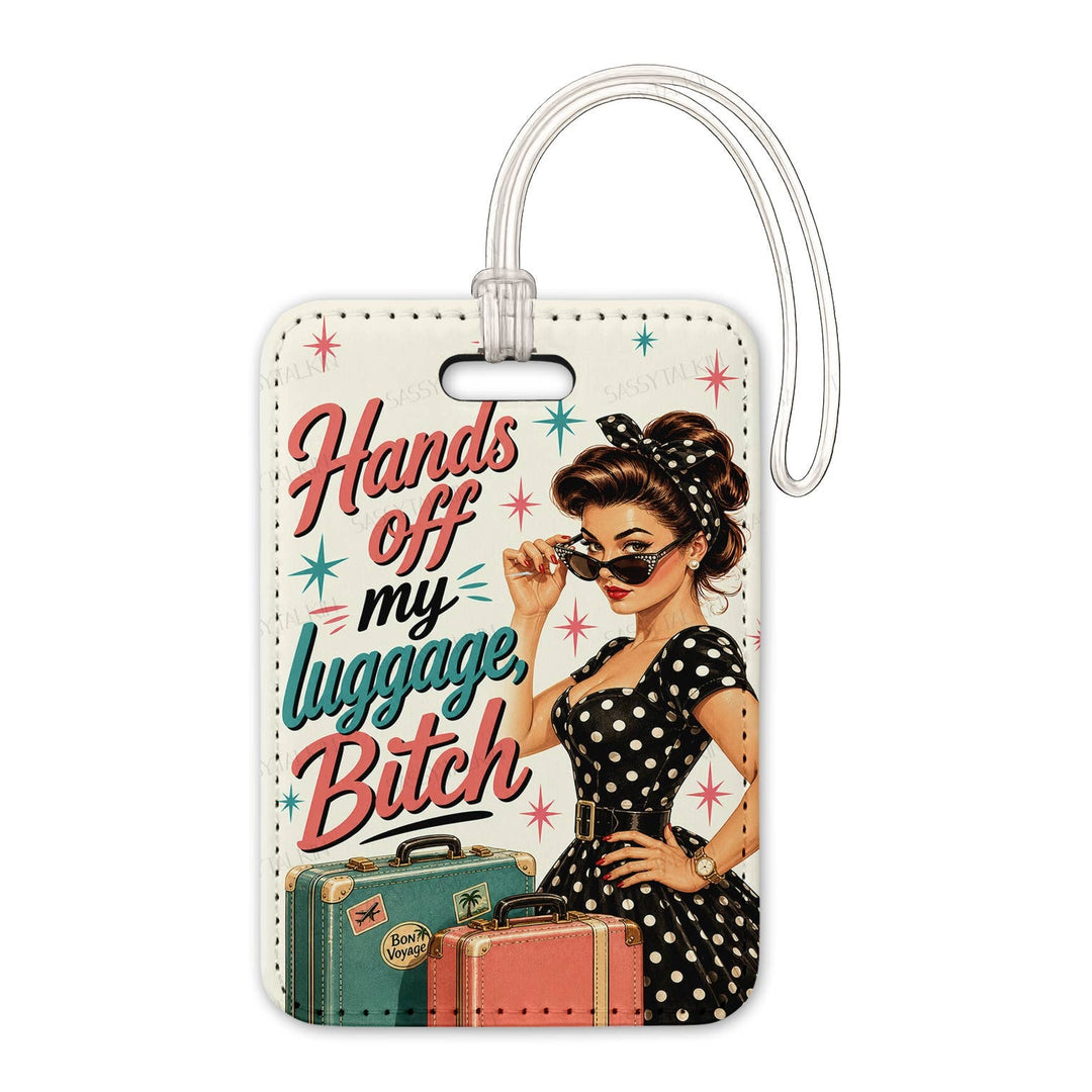 Sassy Girl Luggage Tags