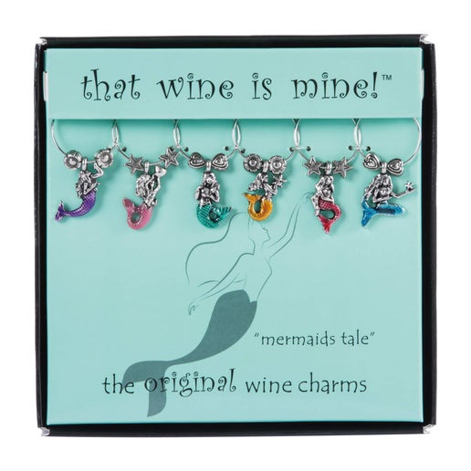 That Wine Is Mine set of 6 original wine charms