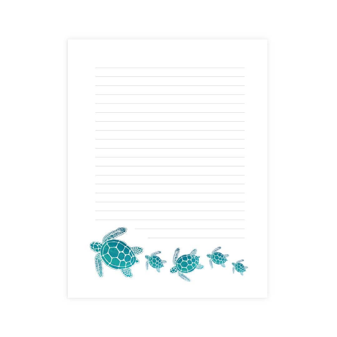 Sea Turtles Notepad