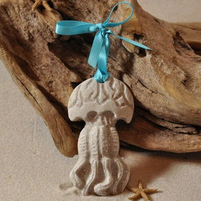 Jelly Fish Sand Ornament