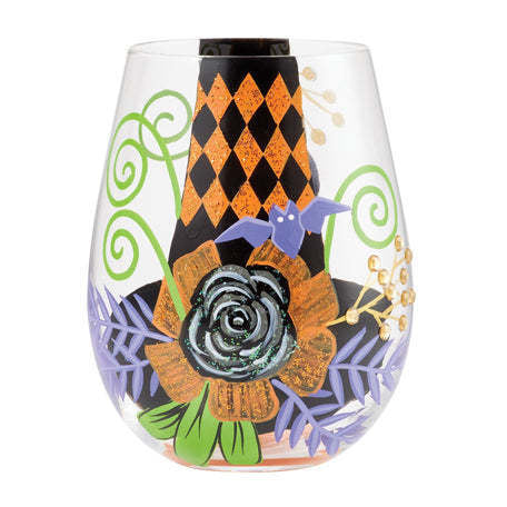 Lolita My Fancy Witch Hat Stemless Wine Glass