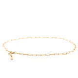 Paperclip Necklace-Salty Babes