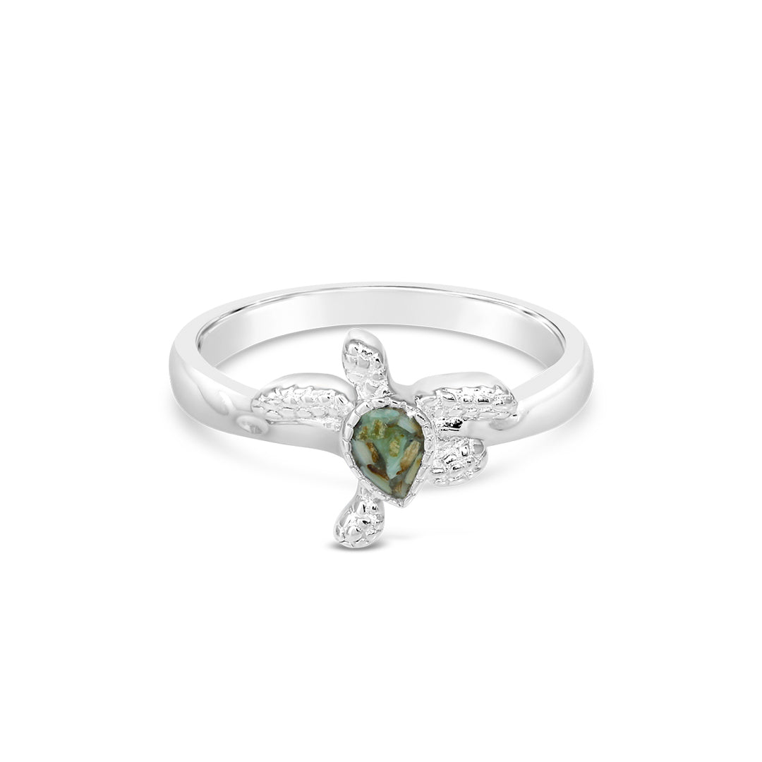 Dune Delicate Turtle Ring