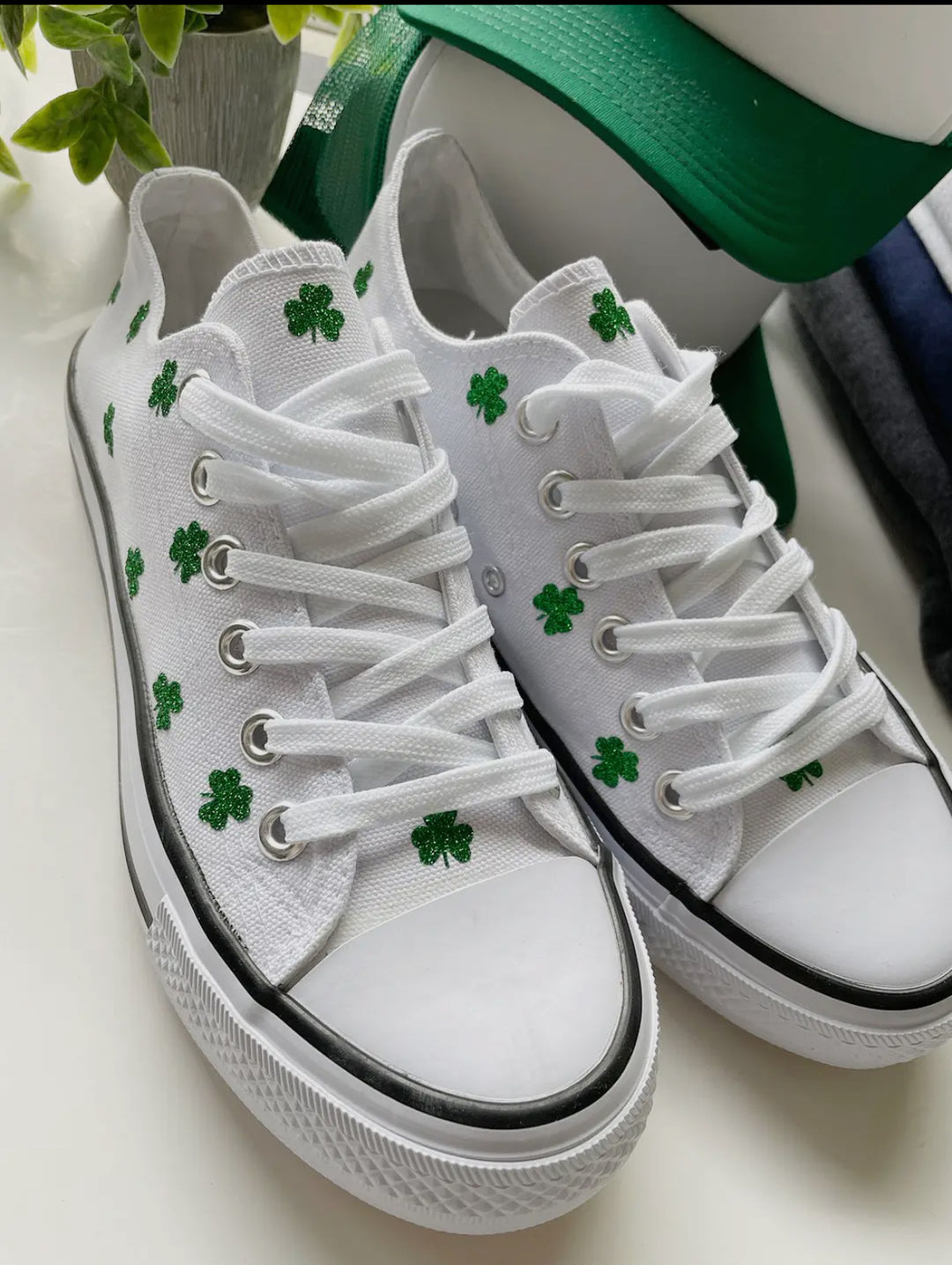 Shamrock Canvas Sneakers