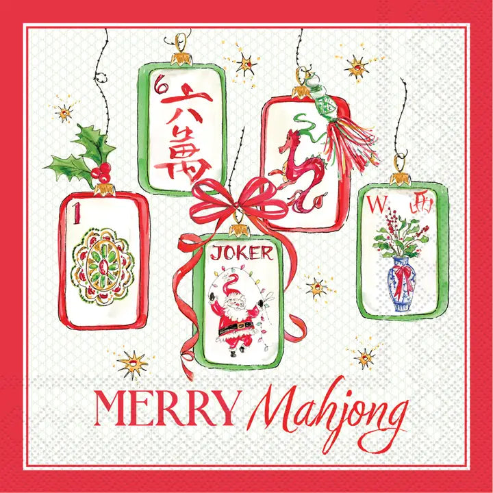 Holiday Cocktail Napkins-20 Count
