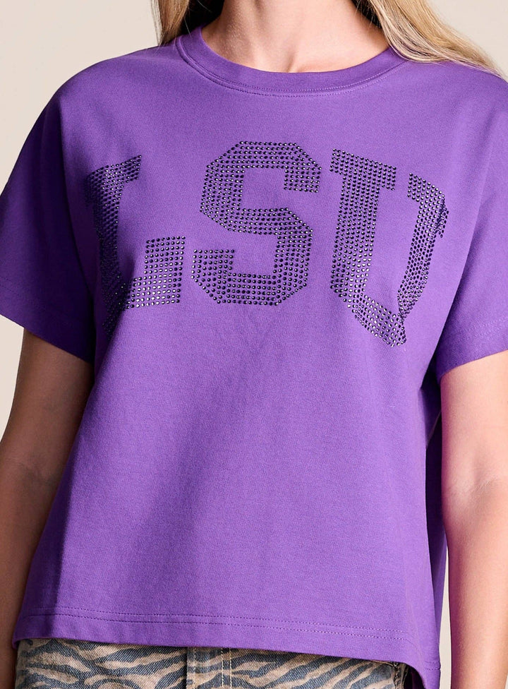 The MVP Rhinestone Tee | LSU