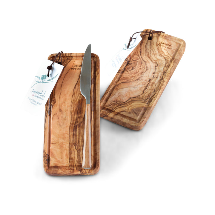 Charcuterie and bakery board olive wood Handcrafted SMALL