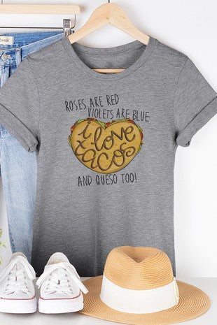 I Love Tacos Tee
