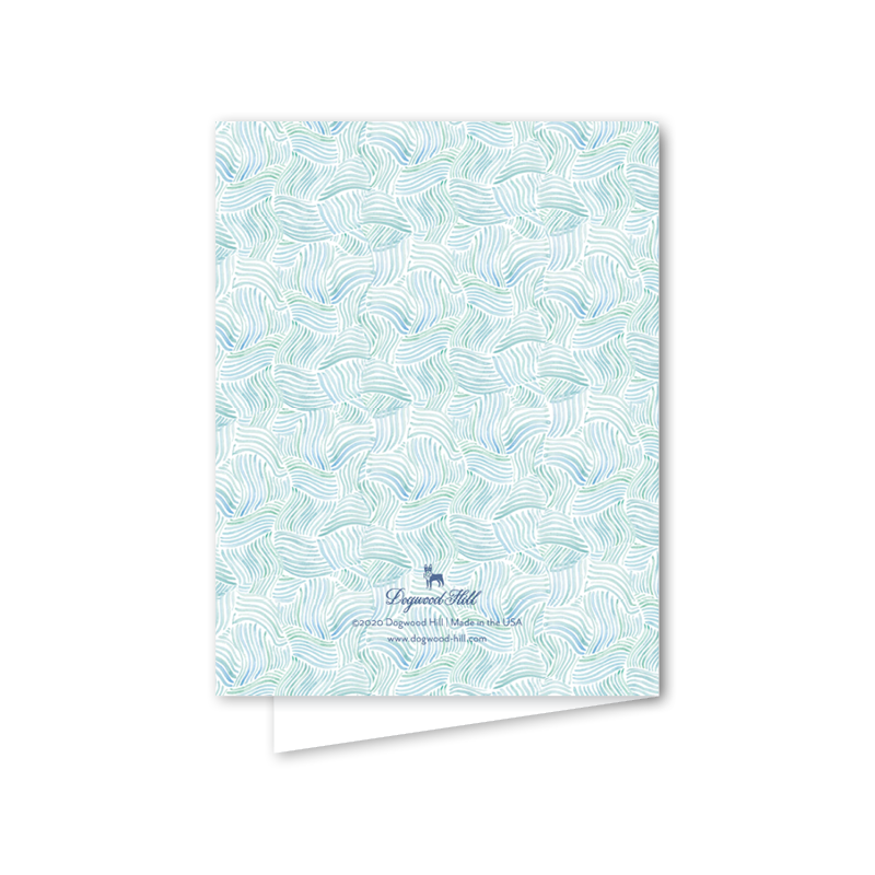 Coastal Christmas Tree Card - 8 pack