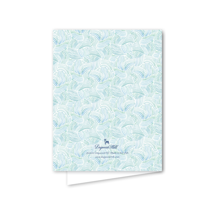 Coastal Christmas Tree Card - 8 pack