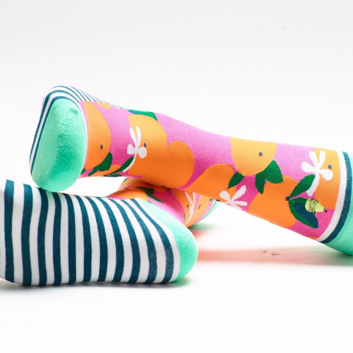 Orange You Glad Crew Socks