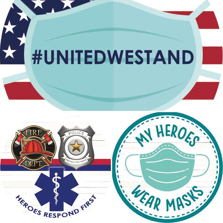 United/Hero Stickers