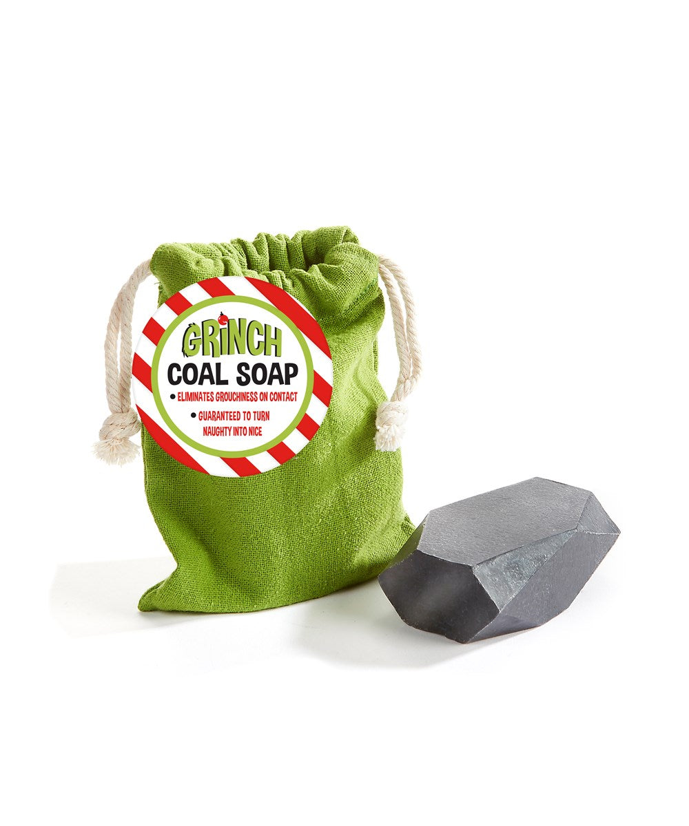 Grinch Coal Soap