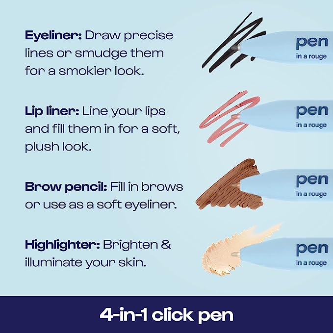 Alleyoop Pen Pal 4 in 1 Makeup Pen