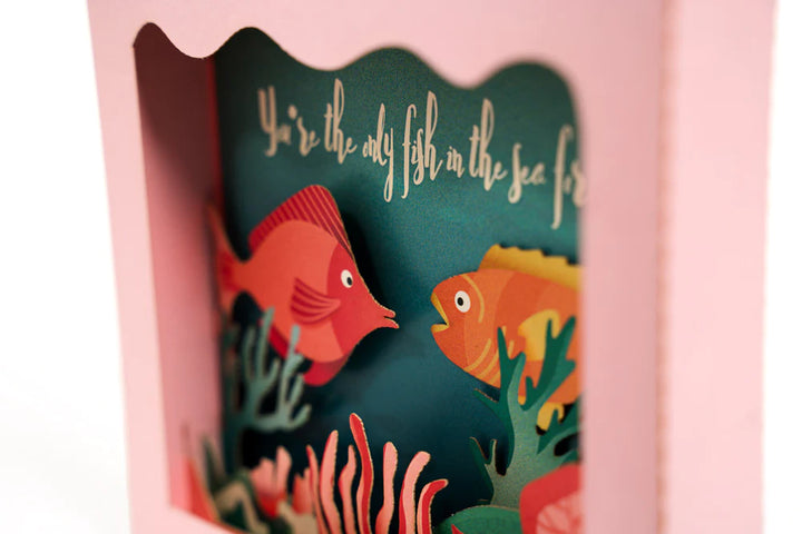 Under the Sea Anniversary Pop Up Card