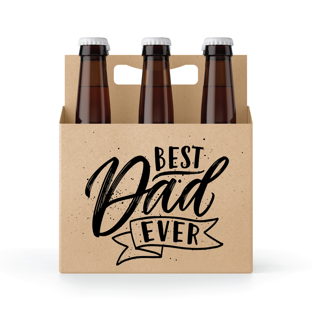Best Dad Ever 6-pack Holder