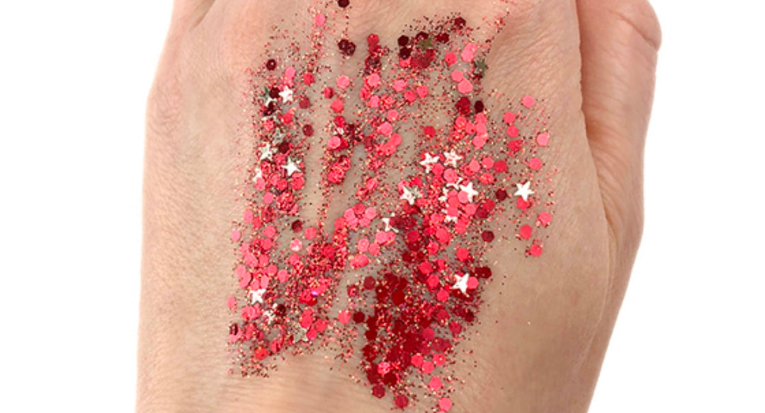 Crimson Kiss Face Sparkle