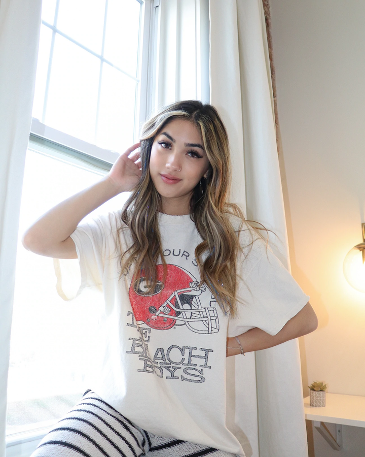 The Beach Boys UGA Off White Tee