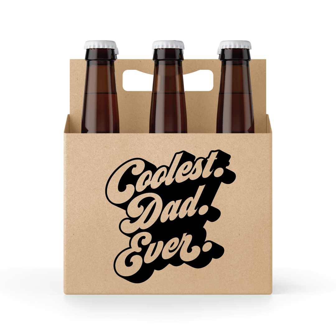 Coolest Dad Ever 6-pack Holder