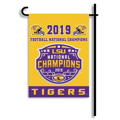 LSU Tigers National Championship 2019 Garden Flag