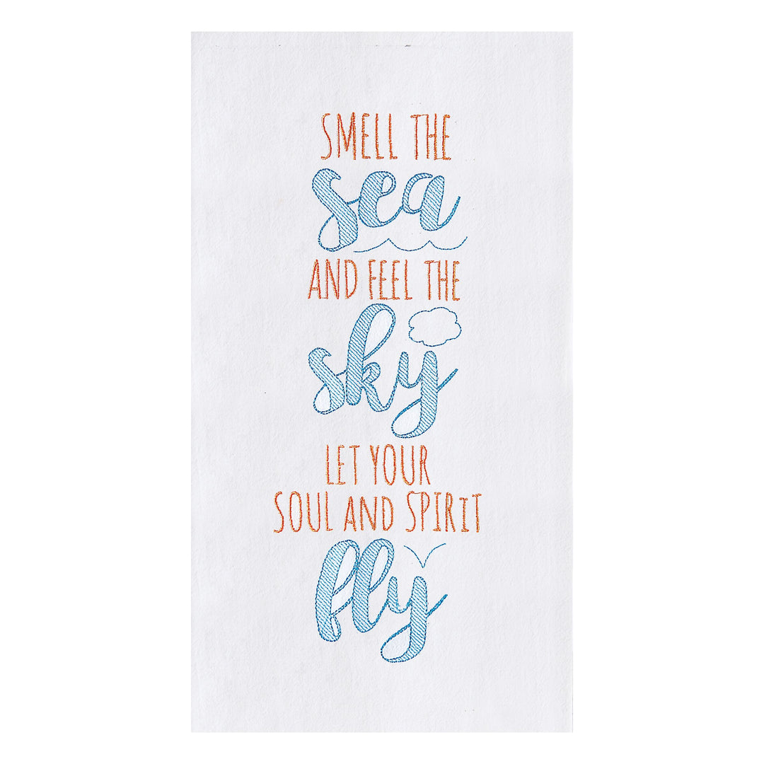 Smell the Sea Kitchen Towel
