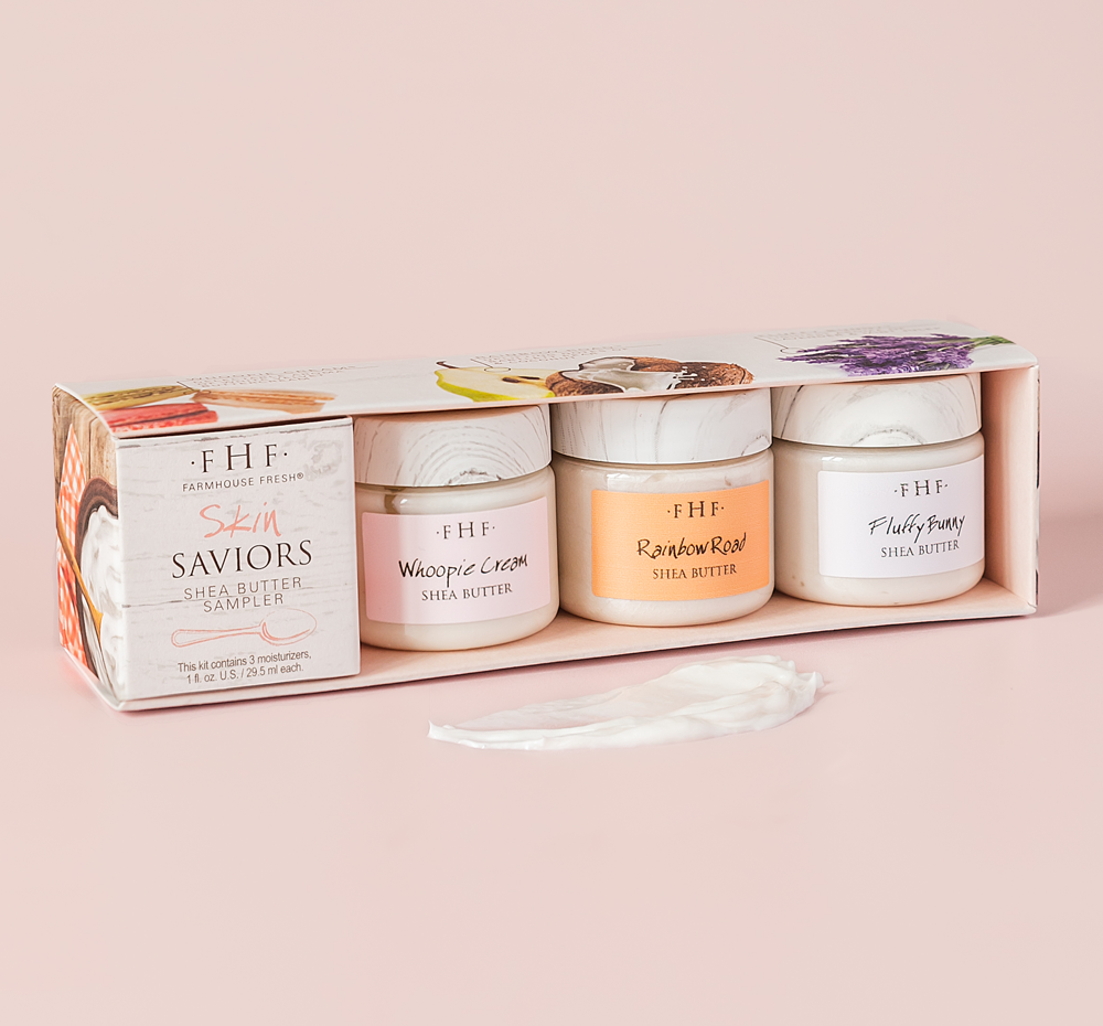 Farmhouse Fresh: Skin Saviors Shea Butter Sampler Set