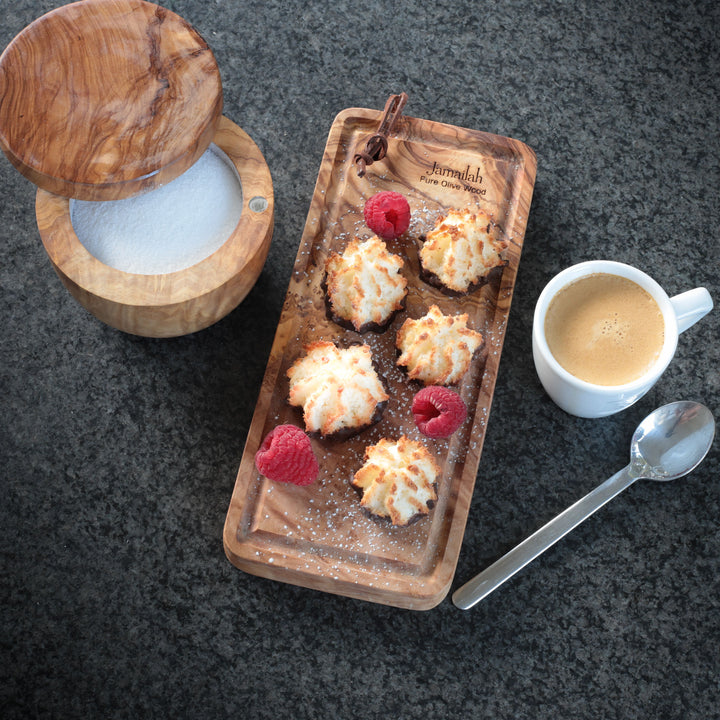 Charcuterie and bakery board olive wood Handcrafted SMALL