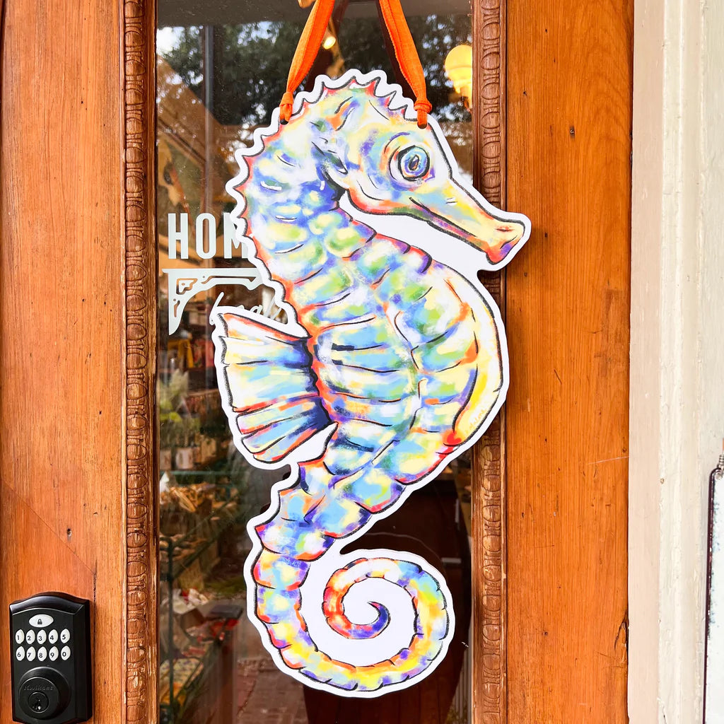 Seahorse Door Hanger (pickup only)
