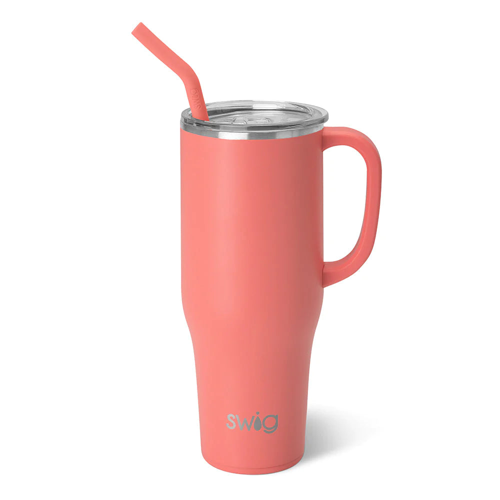 Swig Life Coral Mega Mug 40 oz