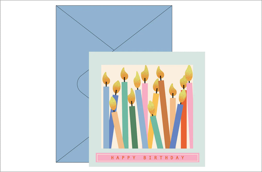 Birthday Candles Pop Up Birthday Card