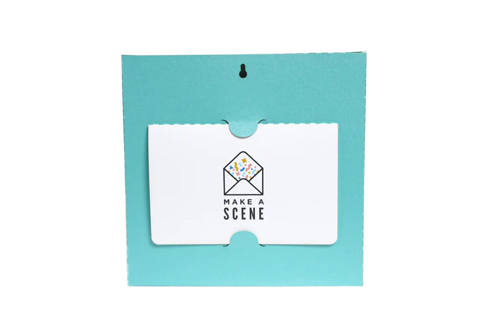 Birthday Cake Pop Up Scene Card